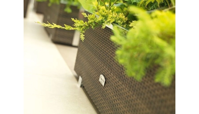 Donica ogrodowa technorattanowa